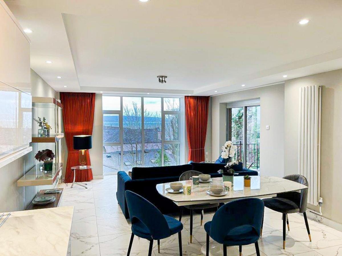 Modern Luxurious Apartment W/ Patio Balcony & View Jordanstown Exterior foto
